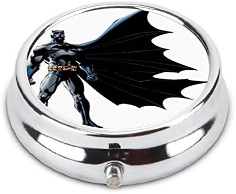 Dark Knight Night Image Rectangle Custom Diy Pill Box Pill Case Stainless Steel Medicine Organizer Harper Lee Book Cover Art