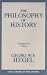 The Philosophy of History (Great Books in Philosophy)