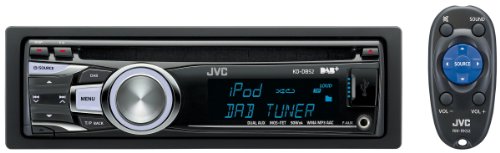 JVC KD-DB52EC1 Autoradio mit Dual-Aux (DAB-Tuner, CD-Player, Bluetooth, USB)