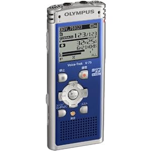 【クリックで詳細表示】OLYMPUS ICレコーダー Voice-Trek Vシリーズ V-75