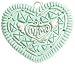 MIMO USB Drive - Heart (Jade/Gold)