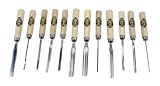 Two Cherries 505-0012 Professional Carving Tools - Set of 12