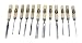 Two Cherries 505-0012 Professional Carving Tools - Set of 12