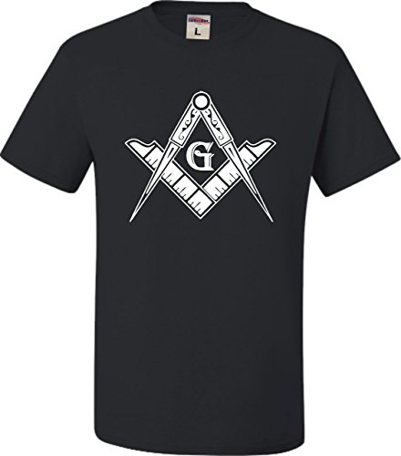 Freemason Logo - Square & Compass Symbol Men's T-shirt Tee
