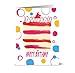 Note Card Cafe Happy Birthday Card Assortment with Yellow Envelopes | 36 Pack | Perfectly Painted Birthday Designs | Blank Inside, Glossy Finish | Bulk Set for Greeting Cards, Occasions, Birthdays