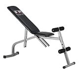 Body Sculpture BSB512 Weights Bench - Black/Grey