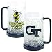 Georgia Tech Yellow Jackets Crystal Freezer Mug