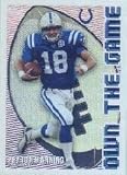 2003 Topps Own the Game #OTG8 Peyton Manning Indianapolis Colts Football Card - Mint Condition - In Protective Display Case !!