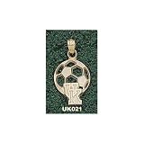University of Kentucky UK Soccerball Pendant (14kt)