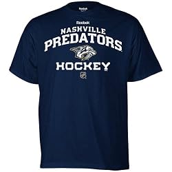NHL Nashville Predators Authoritative Team Short Sleeve Tee