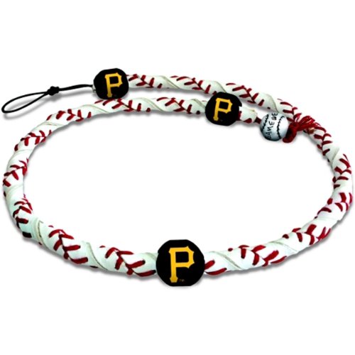 MLB Pittsburgh Pirates Classic Frozen Rope Baseball Bracelet
