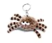Nici 32983 - Spinne Schlüsselanhänger mit Moving Chip, 10 cm