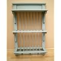 Shabby Chic Duck Egg Blue Kitchen Wall Plate Rack FREE DELIVERY