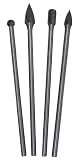 Long Reach Carbide Burr Set 4 Piece - Cylinder Porting