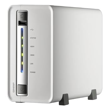 Qnap TS-212-US 2-Bay USB 2.0 NAS Server Qnap TS-212-US 2-Bay USB 2.0 NAS Server