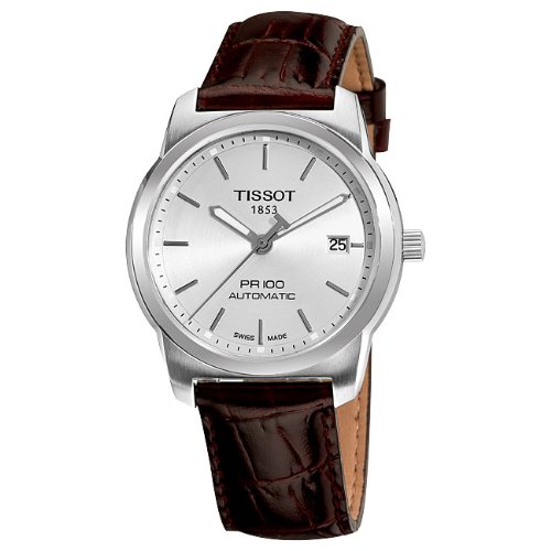Tissot Mens T0494071603100 PR 100 Silver Automatic Dial Watch Tissot Mens T0494071603100 PR 100 Silver Automatic Dial Watch