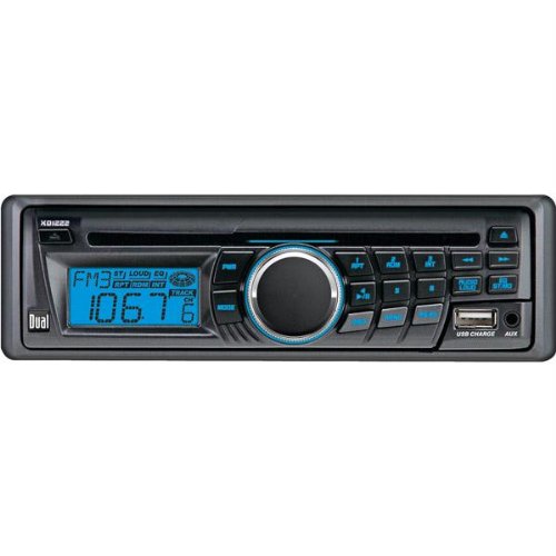 New Dual 100-Watt Cd Receiver 25-Wattx4 Channels Peak Power Output 8x Oversampling