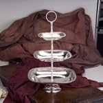 Godinger 3 TIER STAND SQ.PLATES
