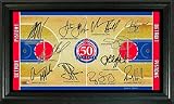 Detroit Pistons 2008 Signature Court Photograph from The Highland Mint
