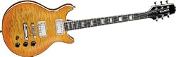 Hamer Xt Series Sunburst Electric Guitar - Quilted Top Honey Burst