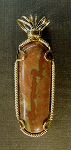1170 Super Hand Made Jasper Pendant