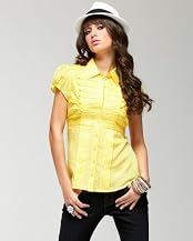 Striped Prep Button Blouse