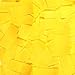 o Biodegradable Tissue Confetti Rectangles, Yellow Color – Ultimate Confetti Fluttering Tissue Paper for Confetti Cannon and Launcher Use, Table Decorations, and More (20 Handfuls per Bag, 1 lb)
