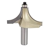 uxcell　ルータービットカッター　ビーディングビット　２－フルート　ラウンドビーズ　エッジング　１２．７ミリシャンク径　２４．５ミリ半径