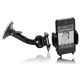 Wicked Chili KFZ Befestigung für Apple iPhone 4 / 4S / 4. Generation Autohalterung Halterung 360° neigbar, schwenkbar geeignet für Apple Bumper