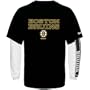 Reebok Boston Bruins Black-White 3-In-1 T-shirt Combo Pack (Large)