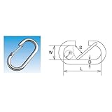 O型フック(ロープ用) MO-2.5R A-2180 使用荷重:3kgf