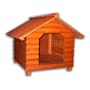 Merry Pet The Log Home Wood Pet House, Medium