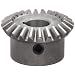 Boston Gear HL146YG Bevel Gear, 1.5:1 Ratio, 0.500" Bore, 16 Pitch, 24 Teeth, Steel