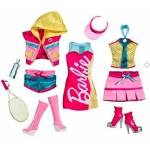 Barbie Fashionistas Day Looks Clothes - Sporty Tennis Fashion Outfit Barbie Fashionistas Day Looks Clothes - Sporty Tennis Fashion Outfit