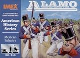 Mexican Infantry Alamo American History Figures Set by Imex