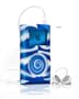 iSkin MINI Wild Sides (deep blue and white) for MINI 4GB/6GB iPod - FINAL SALE WHILE QUANTITIES LAST!