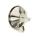 Norpro Stainless Steel 5-Inch Funnel with Strainer