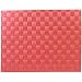 Pacific Merchants Saleen Rectangle Placemats-Ruby Red
