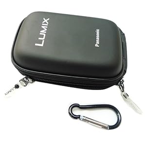 AST Camera Case Bag for Panasonic Lumix DMC-TZ20 TZ19 TZ18 TZ10 TZ9 TZ8 FS37 FS35 - Black