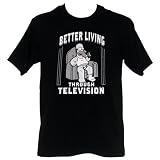 Simpsons Homer Better Living Through Television Mens T-Shirt
