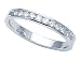 0.25 cts Round Diamonds Band - Platinum, 14kt White or Yellow Gold