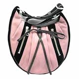 Yves Saint Laurent - Yves Saint Velvet Trim Leather Handbag