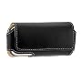 Horizontal Leather Pouch For Palm Centro or LG Rumor LX260/LX-260 Cell Phone Case Cover with Belt Clip Magnetic Closing