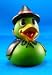 1 (One) Witch Rubber Ducky Party Favor