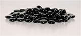 Gem Stones Marbles, Black, 100 pieces