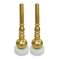 Marcel Wanders for Target&reg; Gold Candle Tapers - Set of 2