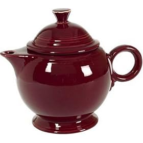 Fiesta Cinnabar 496 44-Ounce Teapot by Fiestaware