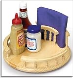 Lazy Susan with Napkin Holder