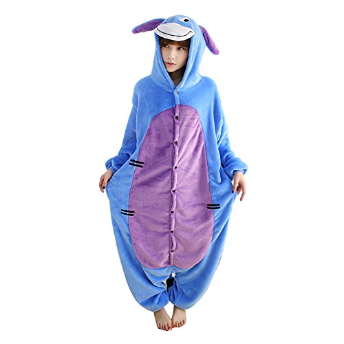 FIODAY New Kigurumi Pajamas Anime Cosplay Costume Unisex Adult Onesie Dress