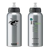 SIGG Reusable Water Bottle - Silver Shark - Exclusive Design!